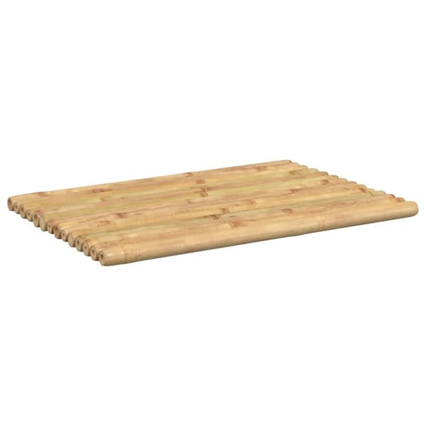 vidaXL Badematter 2 stk 50x35 cm bambus