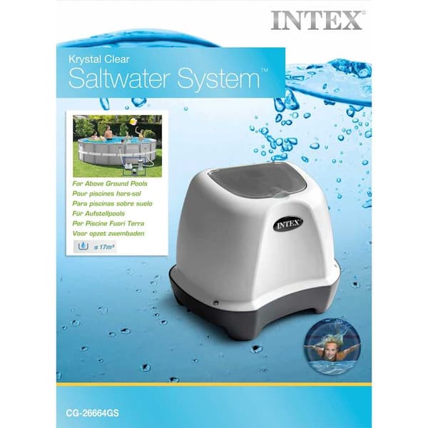 INTEX Saltvattensystem Krystal Clear 12 V