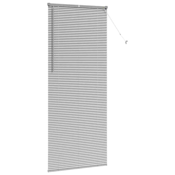 vidaXL Persienner Silver 220 x 85 cm Aluminium
