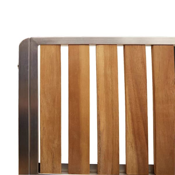 vidaXL Hage Spisegruppe 3 pcs Brun Solid akasietre