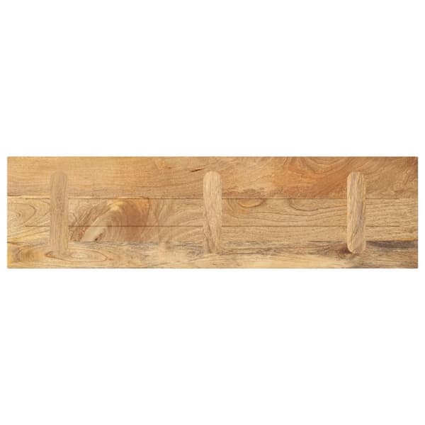 vidaXL Bordplate 120x40x2,5 cm rektangulær heltre mango