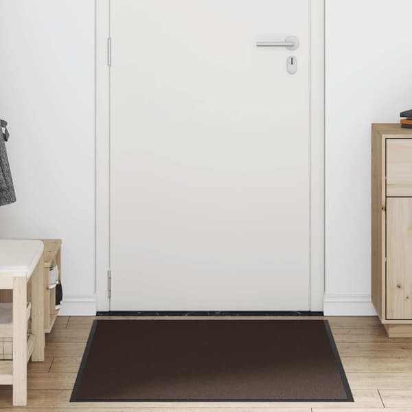 vidaXL Dørmatte brun 80x120 cm