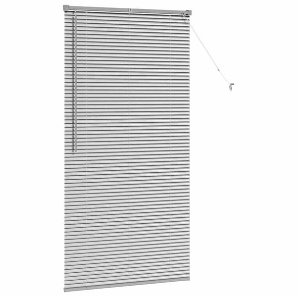 vidaXL Persienner Silver 175 x 95 cm Aluminium