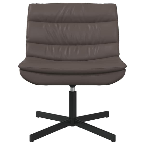 vidaXL Skrivstol Brun 63 x 75 x 76 cm Glansig PU