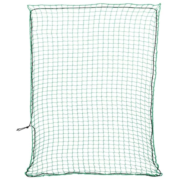 vidaXL Tilhengernett med elastisk tau grønn 3x2,5 m PP