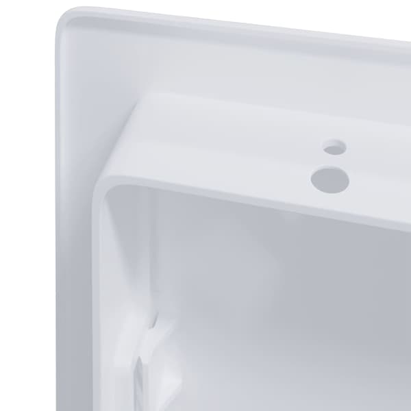 vidaXL Åtkomstpaneler 2 pcs Vit 15 x 23 cm ABS Plast