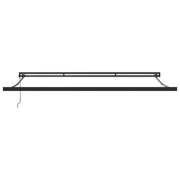 vidaXL Markis Vit 400 × 300 cm Polyester och aluminium