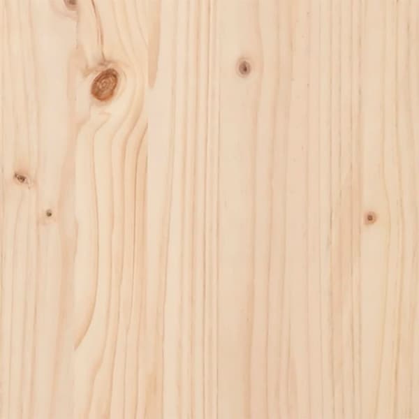vidaXL Hagestol 50,5x55x77 cm heltre furu