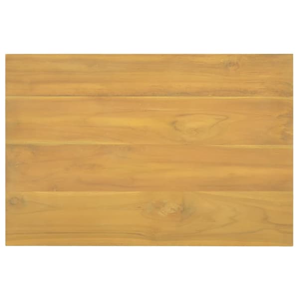vidaXL Baderomsskap 60x40x75 cm heltre teak