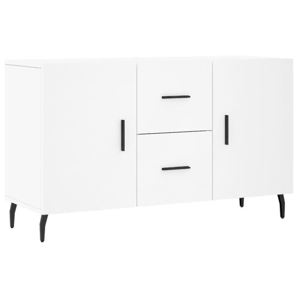vidaXL Skänk vit 100x36x60 cm konstruerat trä