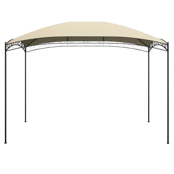 vidaXL Markis Vit 3 x 2,5 m Metall