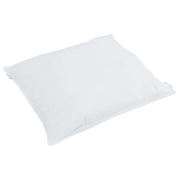 vidaXL Vinterdyna med Kudde med kudde 2 pcs Vit Dunfjäder