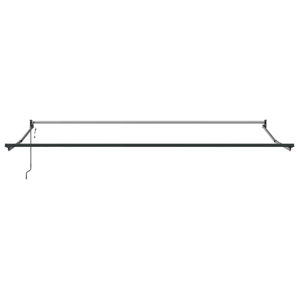 vidaXL Utfällbar markis Beige 400 × 300 cm Polyester och aluminium
