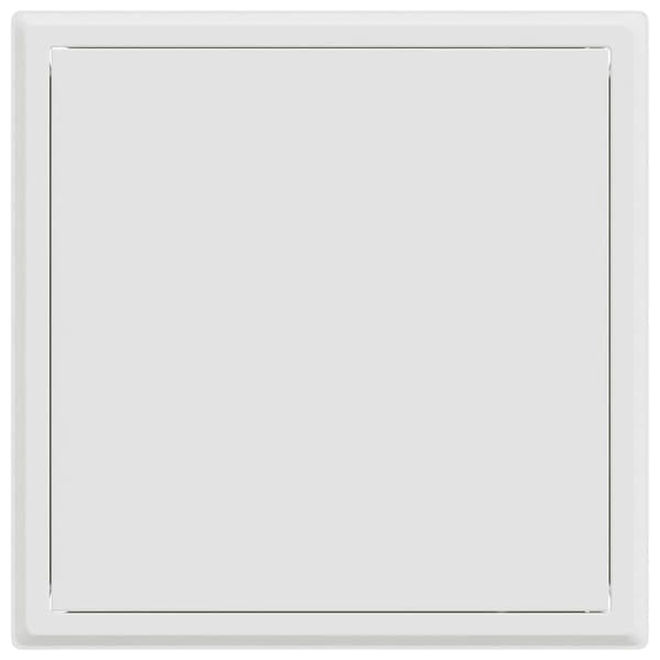 vidaXL Åtkomstpanel Vit 43.5 x 33 x 3 cm Stål