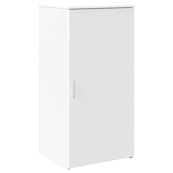 vidaXL Receptionsdisk vit 200x50x103,5 cm konstruerat trä