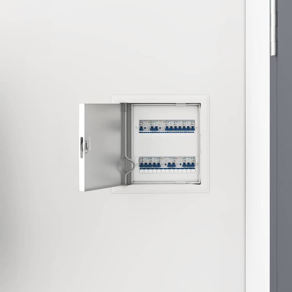 vidaXL Åtkomstpanel 2 pcs Vit 63 x 33 x 3 cm Stål