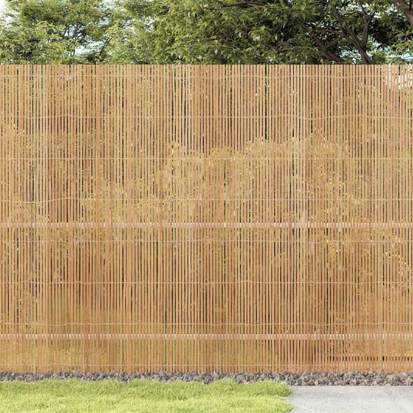 vidaXL Bambusgjerde Brun 400 x 180 cm Bambus