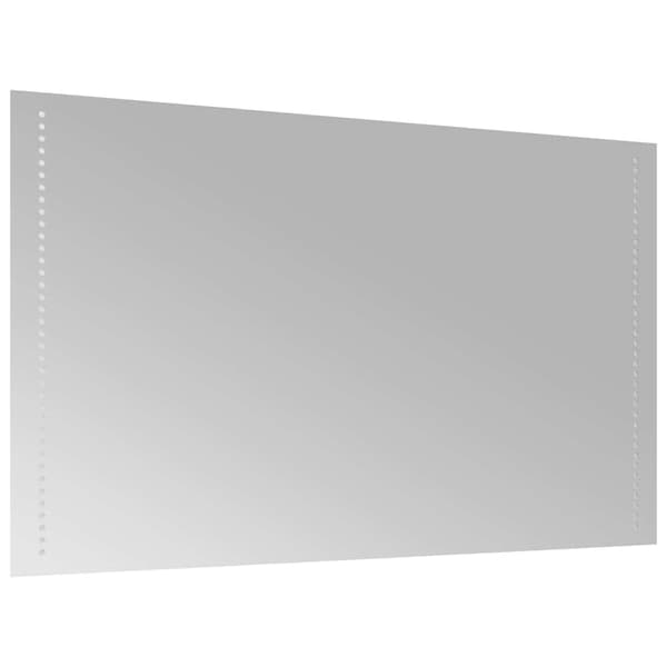 vidaXL Badrumsspegel LED 100x60 cm