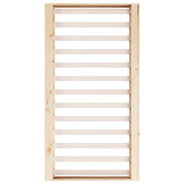 vidaXL Sengeramme 75x190 cm Small Single heltre