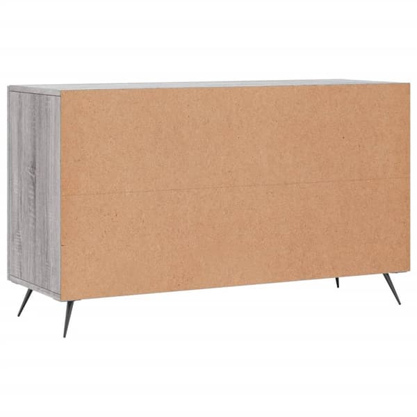 vidaXL Skänk grå sonoma 100x36x60 cm konstruerat trä