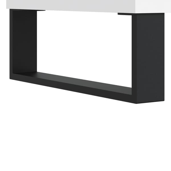 vidaXL Soffbord vit 60x50x36,5 cm konstruerat trä