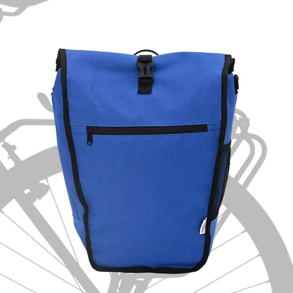 vidaXL Cykelväska Blå 34 x 16 x 59 cm Polyester
