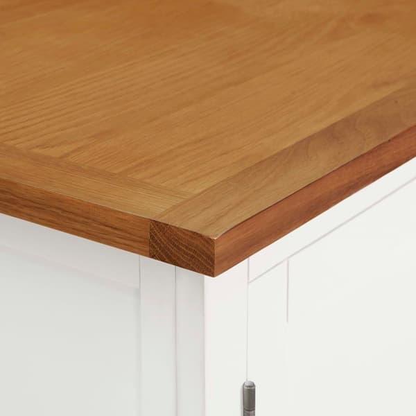 vidaXL Garderobe 76x52x105 cm heltre eik