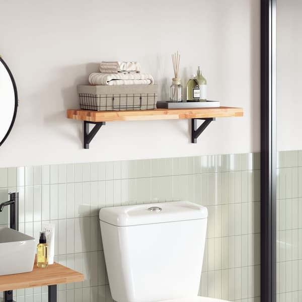 vidaXL Bordplate 100x30x4 cm rektangulær heltre akasie