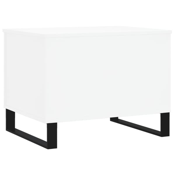 vidaXL Soffbord vit 60x44,5x45 cm konstruerat trä