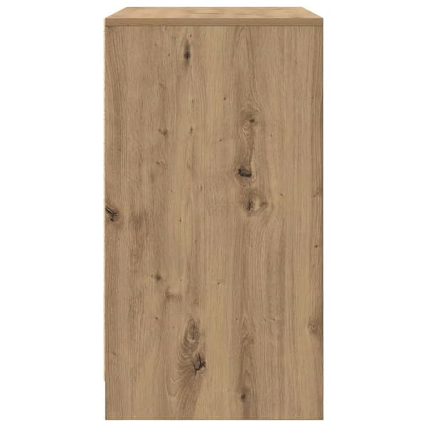 vidaXL Serviesskap Artisan Eik 70 x 41 x 75 cm Konstruert tre