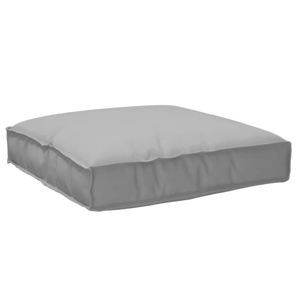 vidaXL Pallkuddset 2 pcs Grå Oxford Tyg