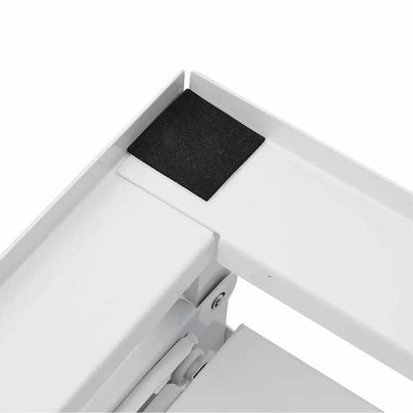 vidaXL | Vaskemaskin Pedestal | Hvit Stål