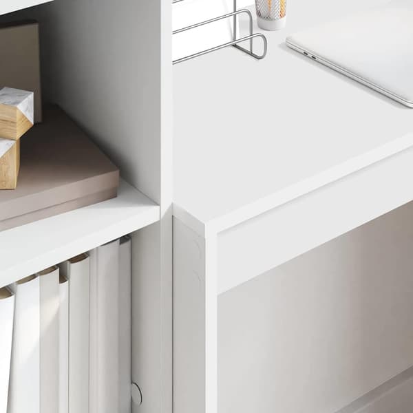 vidaXL Skrivebord Hvit 80 x 40 x 76 cm