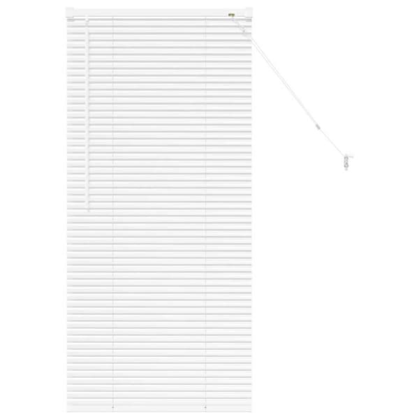 vidaXL Persienner Vit 130 x 55 cm Aluminium