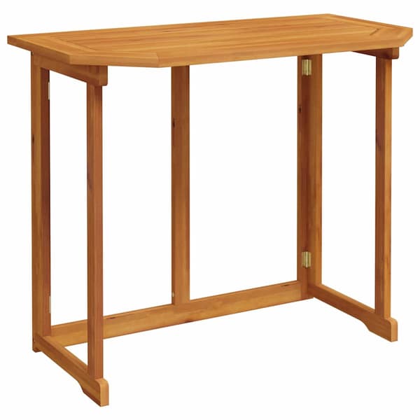 vidaXL Hage Bistro Sett 6 pcs Brun Solid akasietre