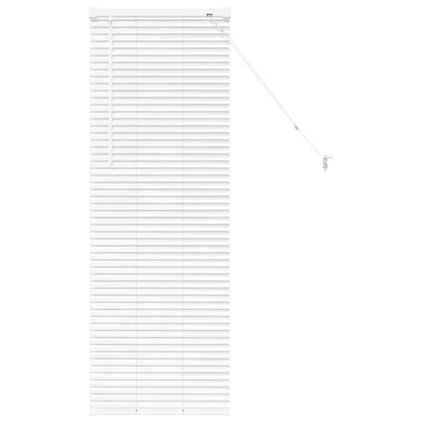 vidaXL Persienner Vit 130 x 40 cm Aluminium