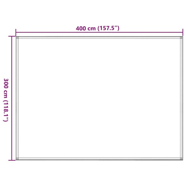 vidaXL Tältmatta 300x400 cm beige