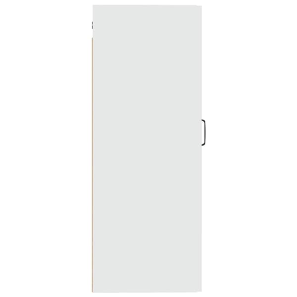 vidaXL Väggskåp vit 35x34x90 cm konstruerat trä