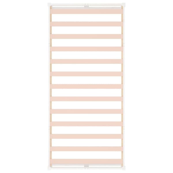 vidaXL Sengeramme hvit 75x190 cm Small Single heltre