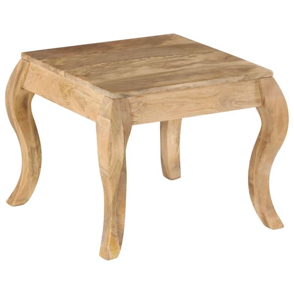 vidaXL Endebord 45x45x40 cm heltre mango