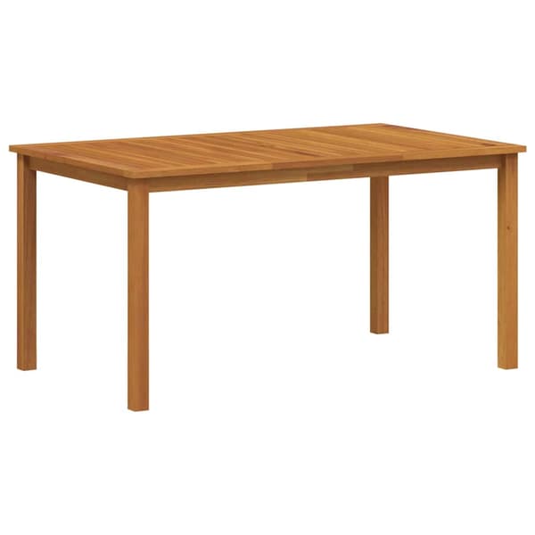 vidaXL Hage Spisegruppe 5 pcs Beige Solid akasietre