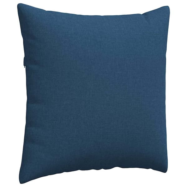 vidaXL Soffkuddar 2 st Blå 80 x 80 cm tyg