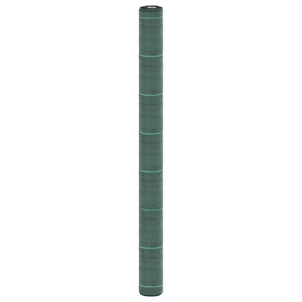 vidaXL Kontrollmatte for ugress grønn 1,5x25 m PP