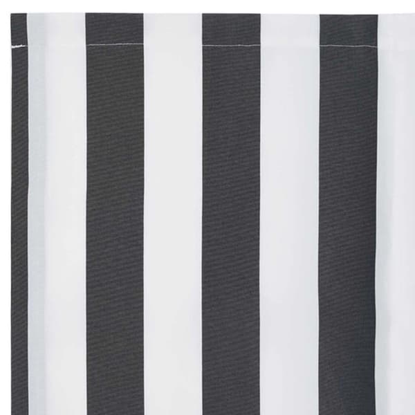 vidaXL Reserveduk til markise Antrasitt og Hvit 2,5 x 2 m Polyester