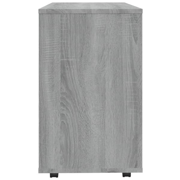 vidaXL Sidebord grå sonoma 70x35x55 cm konstruert tre