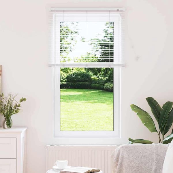 vidaXL Persienner Vit 130 x 70 cm Aluminium