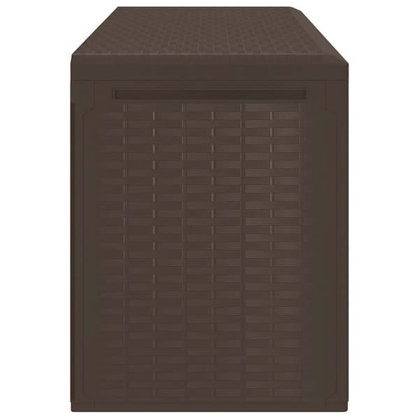 vidaXL Dynbox brun 114x47x60 cm