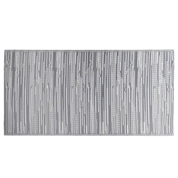 vidaXL Uteteppe ARAKIL grå 120x180 cm PP