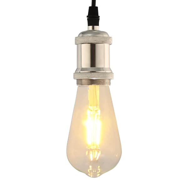 vidaXL Lamphållare 2 st Satin Nickel E27