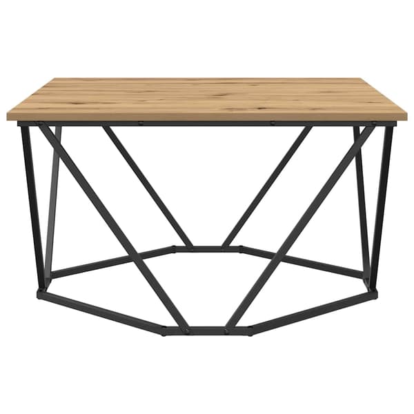 vidaXL Kaffebord Artisan Eik 80 x 80 x 45 cm